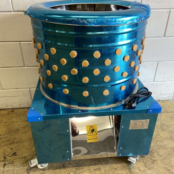 RVS Verrijdbare gevogelte plukmachine 300 stuks/uur 230V Horeca