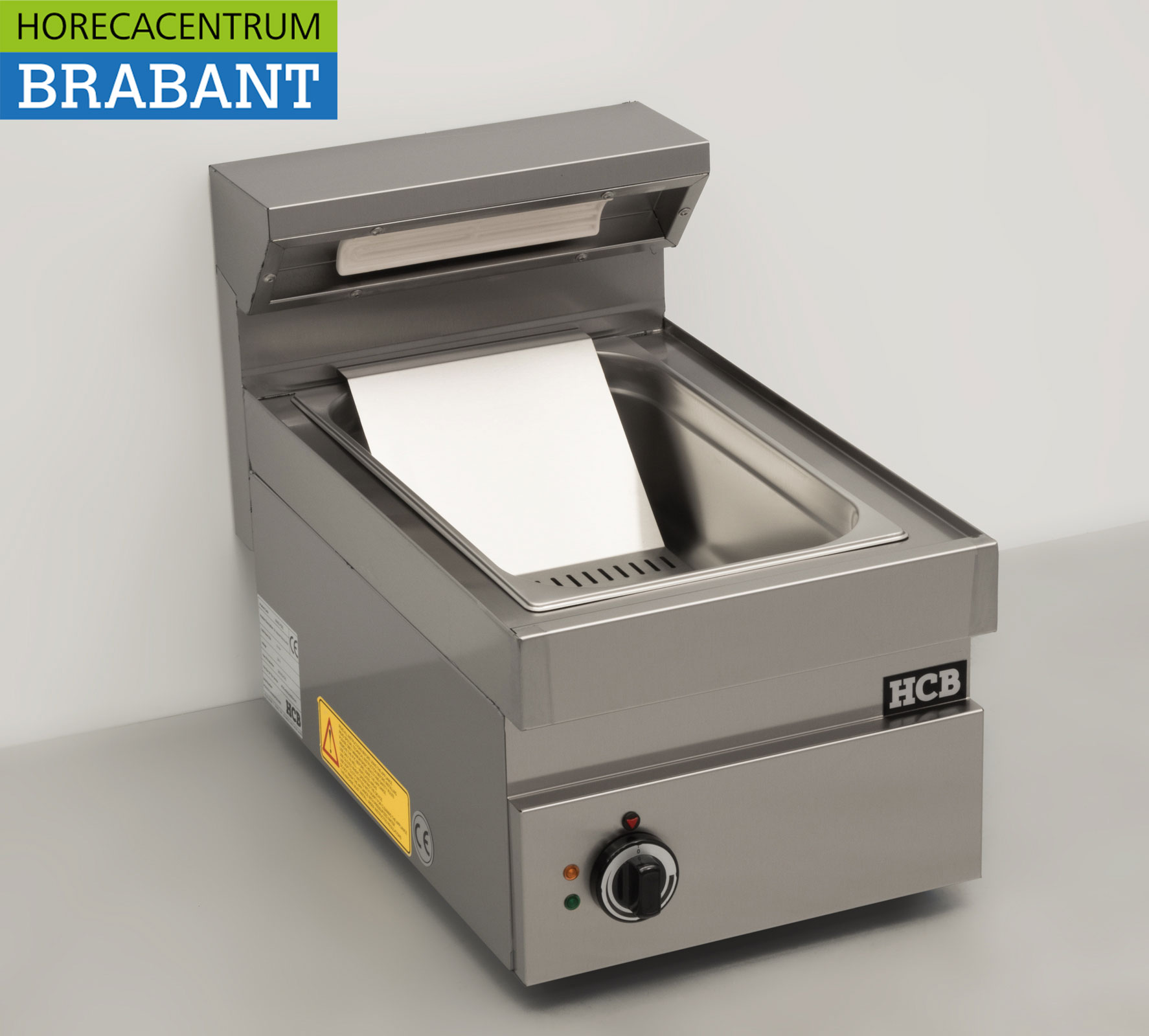 RVS Frietwarmer Frietwarmhouder 650 Serie 40 cm 230V Horeca - Afbeelding 3