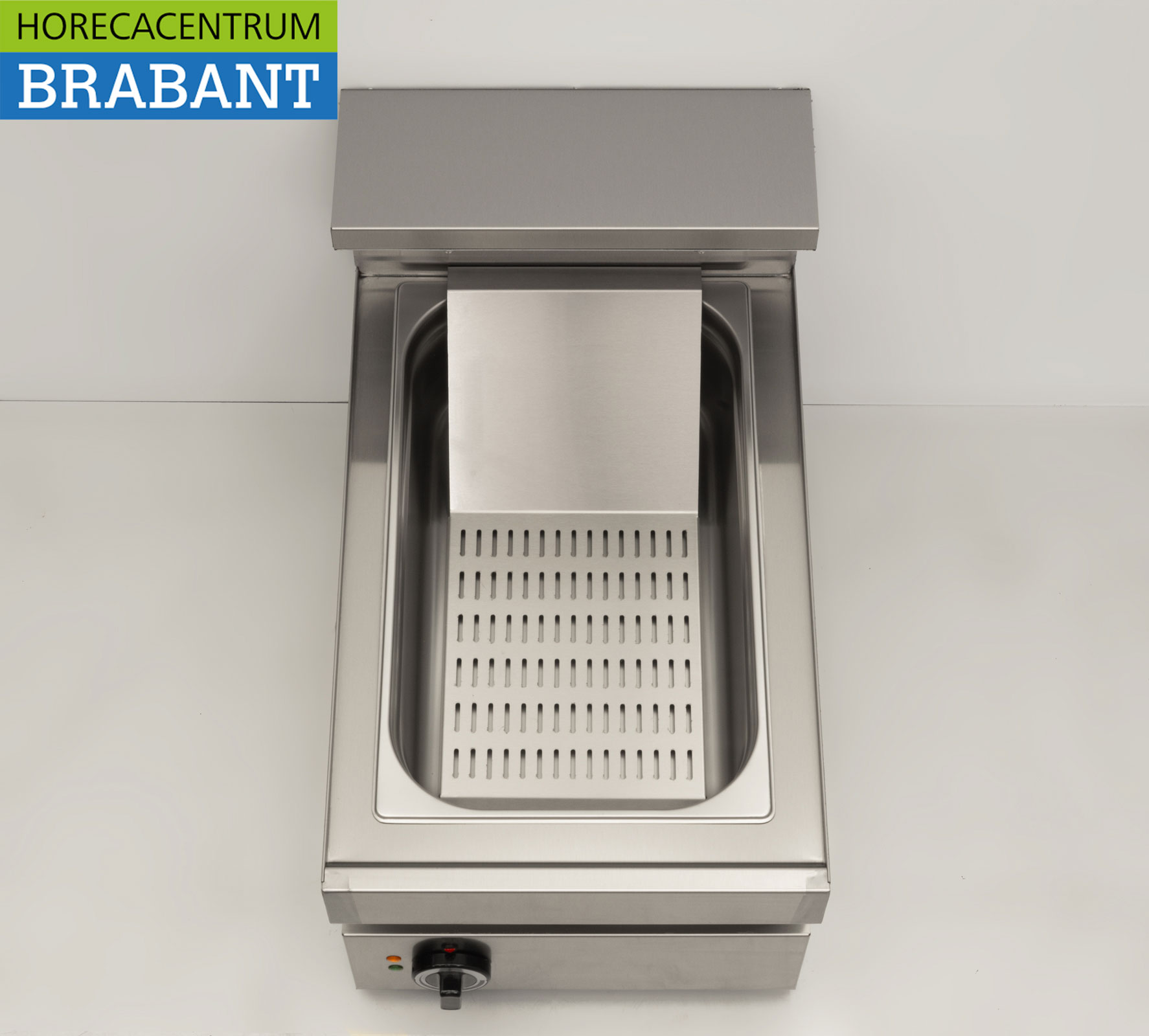 RVS Frietwarmer Frietwarmhouder 650 Serie 40 cm 230V Horeca - Afbeelding 4