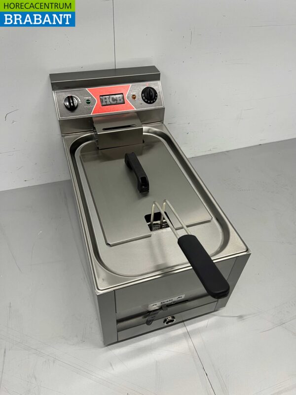 RVS  Friteuse Frituur 12 Liter Premium-line 400V Horeca - Afbeelding 2