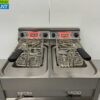 HCB RVS Dubbele Friteuse Frituur 2 x 12 Liter Premium-line 400V Horeca - Afbeelding 5