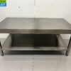 RVS Werktafel Tafel Premium-line 140 x 70 x 60 cm Horeca