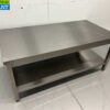 RVS Werktafel Tafel Premium-line 140 x 70 x 60 cm Horeca - Afbeelding 2