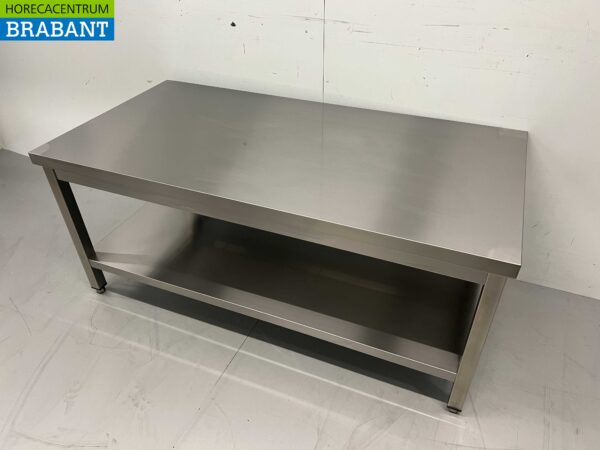 RVS Werktafel Tafel Premium-line 140 x 70 x 60 cm Horeca - Afbeelding 3