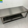 RVS Werktafel Tafel Premium-line 160 x 70 x 60 cm Horeca - Afbeelding 2