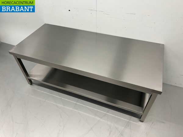 RVS Werktafel Tafel Premium-line 160 x 70 x 60 cm Horeca - Afbeelding 3