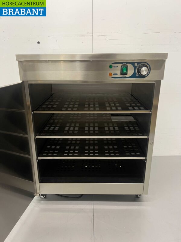 RVS HCB bordenwarmer 120 borden 230V Horeca - Afbeelding 4