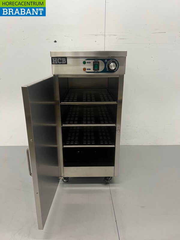 RVS HCB Bordenwarmer 60 borden 230V Horeca - Afbeelding 4