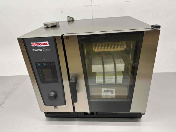 RVS Rational iCombi Classic 6-1/1E Combisteamer Steamer oven 400V Horeca