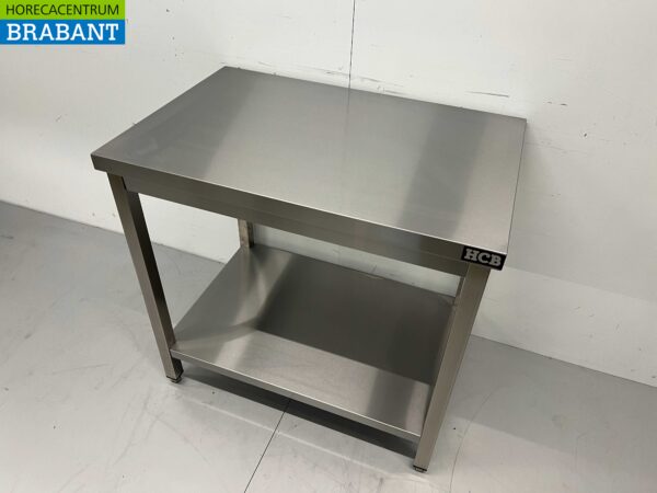 RVS Werktafel Tafel Premium-line 90 x 60 x 85 cm Horeca - Afbeelding 3