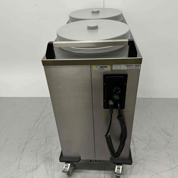 RVS Mobile verwarmde bordenwagen Max. doorsnede 31 cm 230V Horeca