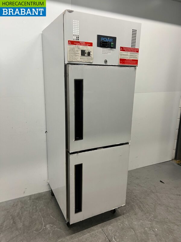 RVS Polar koelkast koeling 600 liter 230V Horeca - Afbeelding 2