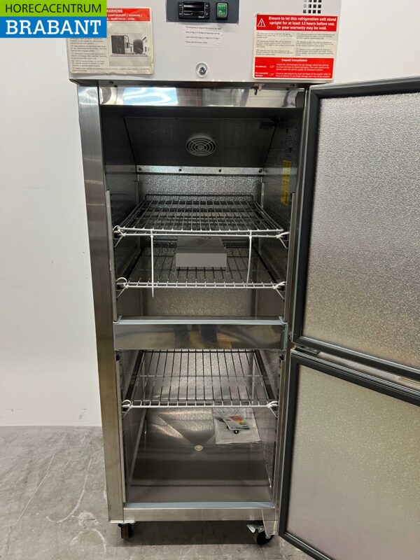 RVS Polar koelkast koeling 600 liter 230V Horeca - Afbeelding 4