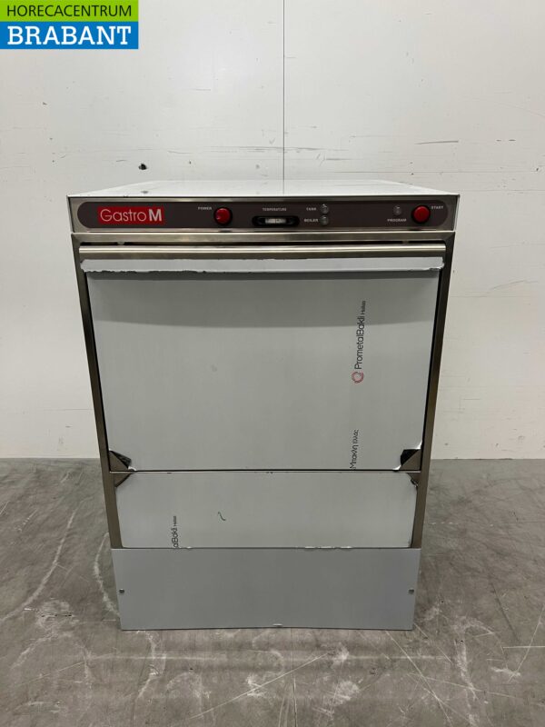 RVS Gastro M Vaatwasser Vaatwasmachine met afvoerpomp en zeepdispenser 400V Horeca