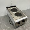 RVS Mareno 2 pits elektrisch fornuis kookplaat 40 cm 400V Horeca - Afbeelding 2