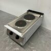 RVS Mareno 2 pits elektrisch fornuis kookplaat 40 cm 400V Horeca - Afbeelding 3