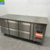 RVS Polar Koelwerkbank 6 laden 179,5 cm 230V Horeca - Afbeelding 2