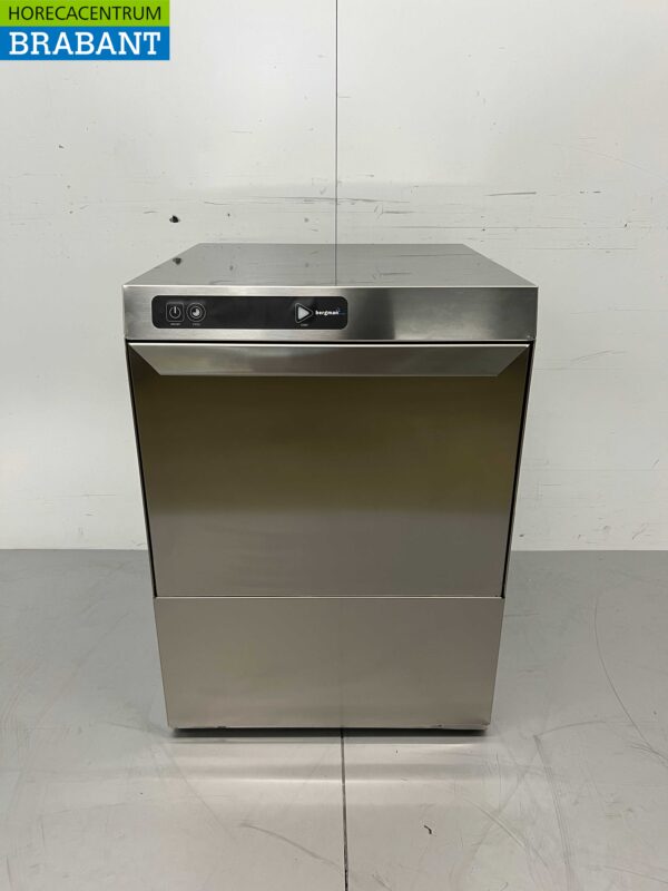 RVS Adler Evo Vaatwasser Vaatwasmachine met waterontharder afvoerpomp en zeepdispenser 400V Horeca