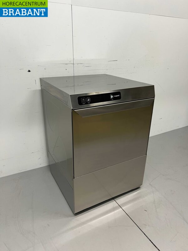 RVS Adler Evo Vaatwasser Vaatwasmachine met waterontharder afvoerpomp en zeepdispenser 400V Horeca - Afbeelding 3