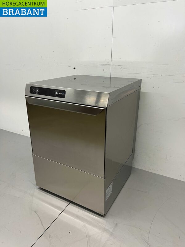 RVS Adler Evo Vaatwasser Vaatwasmachine met waterontharder afvoerpomp en zeepdispenser 400V Horeca - Afbeelding 2