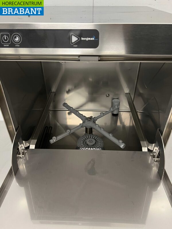 RVS Adler Evo Vaatwasser Vaatwasmachine met waterontharder afvoerpomp en zeepdispenser 400V Horeca - Afbeelding 5