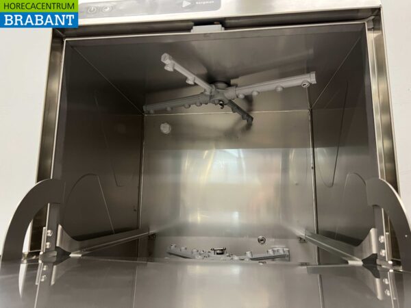 RVS Adler Evo Vaatwasser Vaatwasmachine met waterontharder afvoerpomp en zeepdispenser 400V Horeca - Afbeelding 6