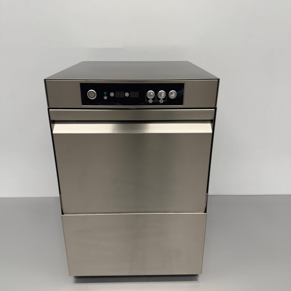 RVS Asber Premium-line Plus Glazenspoelmachine Glazenspoeler met waterontharder en afvoerpomp 230V Horeca