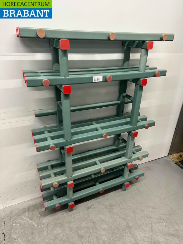 REA Koelcelrek Vriescelrek Opbergrek Rek Stelling 120 x 30 x 146 cm Horeca - Afbeelding 2