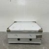 RVS Mareno Werkunit Neutraal Blind unit met lade 60 cm Horeca