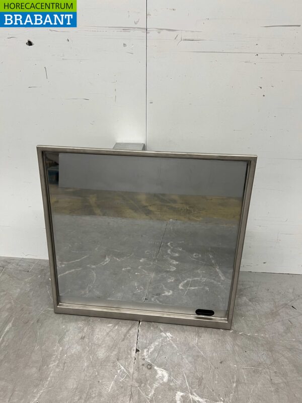 RVS Mareno Drop-in Spiegelbakplaat Grillplaat Bakplaat Verchroomd 62,5 cm 400V Horeca