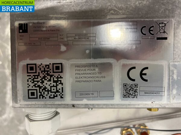 RVS Mareno Drop-in Bain marie 1/1 230V Horeca - Afbeelding 7