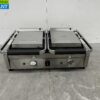 RVS Buffalo Dubbele Contactgrill Paninigrill Grill Glad 230V Horeca