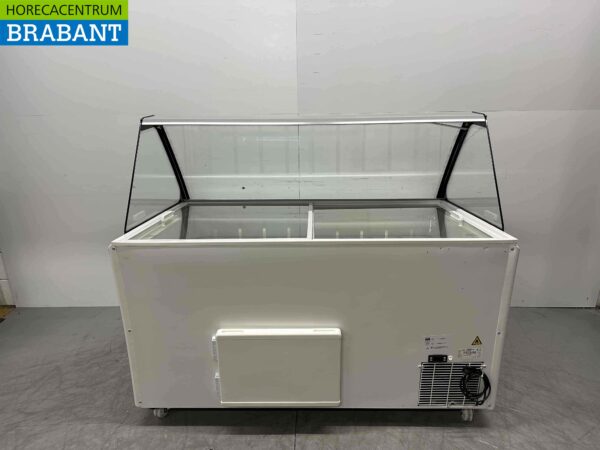 Verrijdbare Combisteel Hawai Schepijsvitrine 15 bakken 230V Horeca - Afbeelding 4