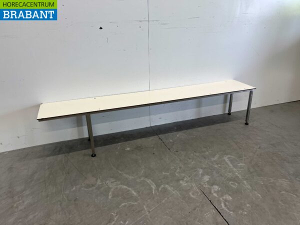 RVS Trespa Etagère Brug 170 x 30 x 36 cm Horeca - Afbeelding 2