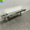 RVS Wandschap schap 98 x 31,5 cm met klein wasbakje Horeca - Afbeelding 2
