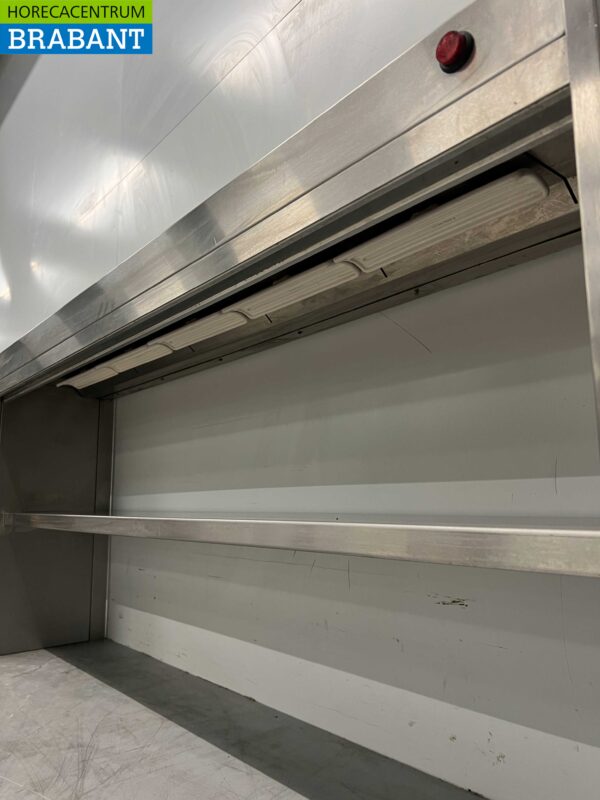 RVS Warmtebrug Warmhoudbrug Verwarmde etagere 299 cm Horeca - Afbeelding 3