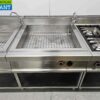 RVS Gico Baklijn 4 pits fornuis met 2 x dubbele bain marie GAS/400V Horeca - Afbeelding 5