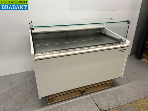 Coreco Koelvitrine Snackvitrine Gekoelde vitrine 150,5 cm 230V Cafetaria Friettent Horeca - Afbeelding 2
