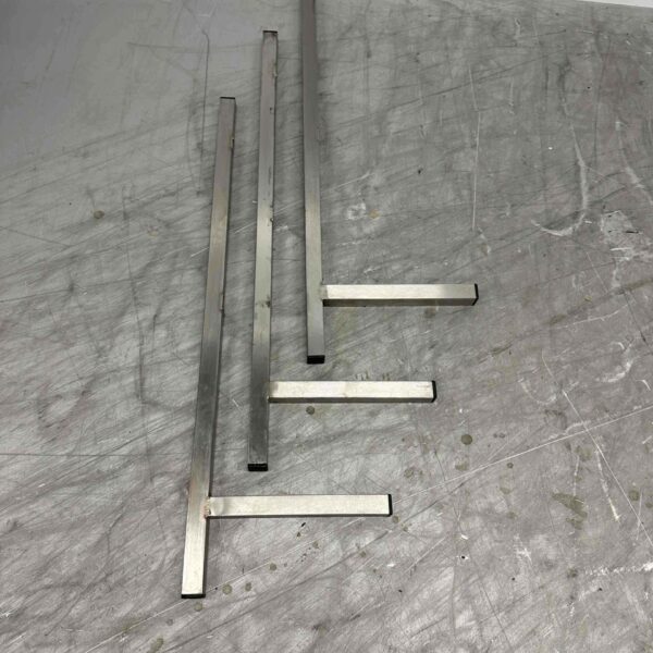 RVS 3 Beugels Muurbeugels Beugel 91 x 30,5 cm Horeca