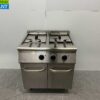RVS Combisteel Dubbele Friteuse Frituur 2 x 18 Liter 400V Horeca