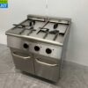RVS Combisteel Dubbele Friteuse Frituur 2 x 18 Liter 400V Horeca - Afbeelding 3
