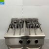 RVS Combisteel Dubbele Friteuse Frituur 2 x 18 Liter 400V Horeca - Afbeelding 5