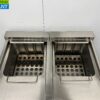 RVS Combisteel Dubbele Friteuse Frituur 2 x 18 Liter 400V Horeca - Afbeelding 6
