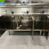 RVS Electrolux Baklijn 4 pits fornuis, dubbele friteuse en bakplaat 245 cm 400V Horeca - Afbeelding 4