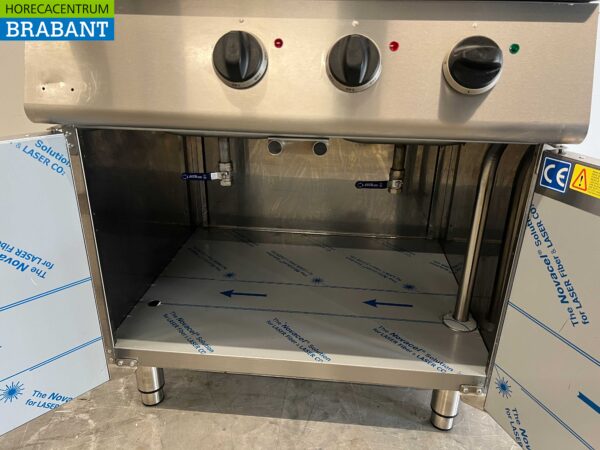 RVS Combisteel Dubbele Friteuse Frituur 2 x 18 Liter 400V Horeca - Afbeelding 6