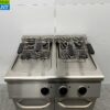 RVS Combisteel Dubbele Friteuse Frituur 2 x 18 Liter 400V Horeca - Afbeelding 4