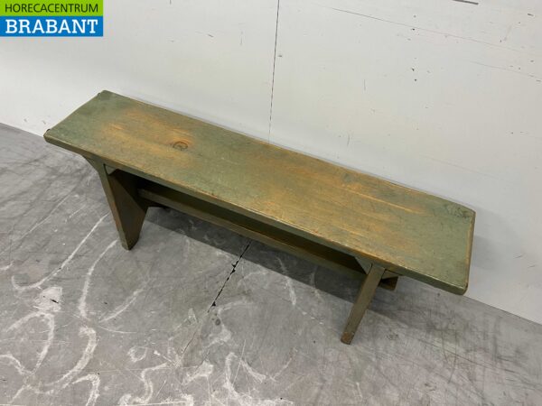 Houten Hutten Bank Zitbank 120 cm Horeca - Afbeelding 3