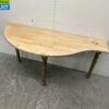 Houten Hutten Sidetable tafel 162,5 x 64,5 x 74 cm Horeca - Afbeelding 3