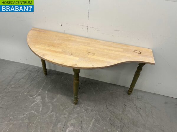 Houten Hutten Sidetable tafel 162,5 x 64,5 x 74 cm Horeca - Afbeelding 3