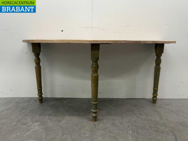Houten Hutten Sidetable tafel 162,5 x 64,5 x 74 cm Horeca - Afbeelding 4